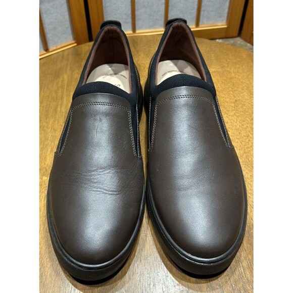 Samuel Hubbard Flight Slip-On Loafers Brown Leather Casual Sz 12M main image 2